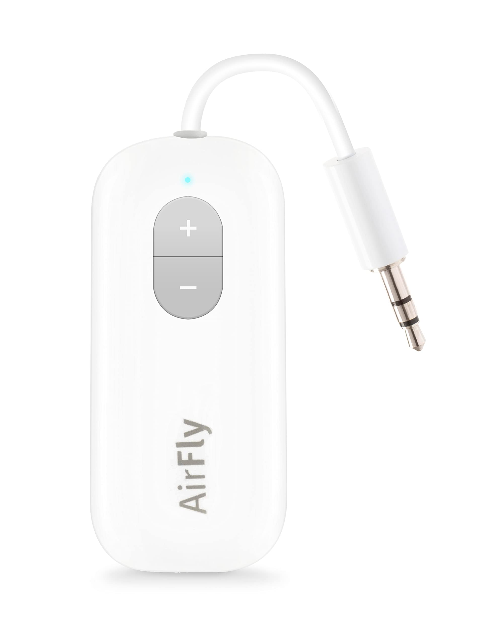 Twelve South AirFly SE | Bluetooth Wireless Transmitter & Adapter for AirPods, Wireless Headphones & Noise-Cancelling Headphones | 20+ Hour Battery Life | Perfect for Airplane Travel & Gym Workouts