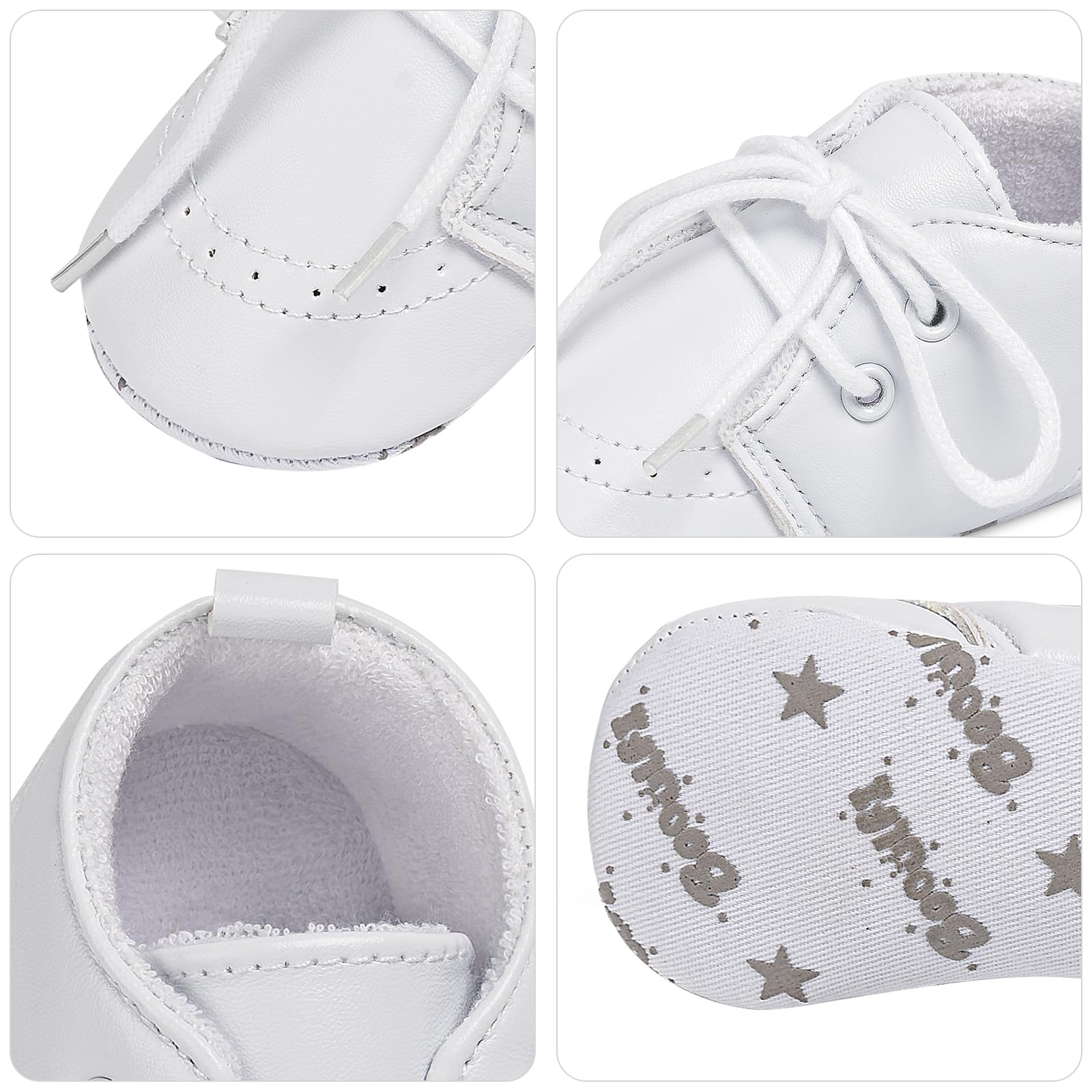 Booulfi Baby Boy Baptism Shoes & Christening Outfit - Soft Leather Booties for Newborn Boys - Perfect First Communion & Church Gift for Infants (Ideal for Christenings, Baby Showers & Special Occasions)