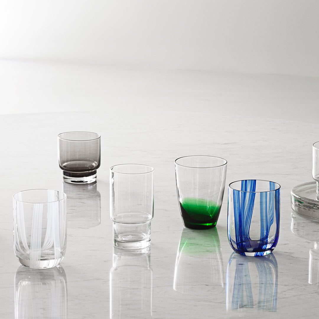 Premium Fit Glass Set of 4 - Shatter-Resistant Drinking Glasses for Water, Juice & Cocktails - Perfect for Home, Restaurant & Party Use