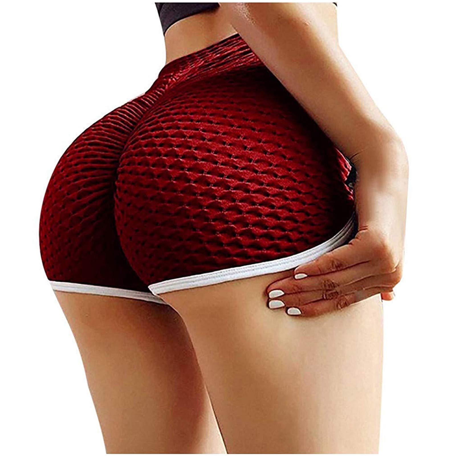 **Women's High Waisted Running Shorts – Sweat-Wicking, Comfy Athletic Shorts for Summer, Lounge & Workouts | Perfect for Jogging, Yoga & Casual Wear**