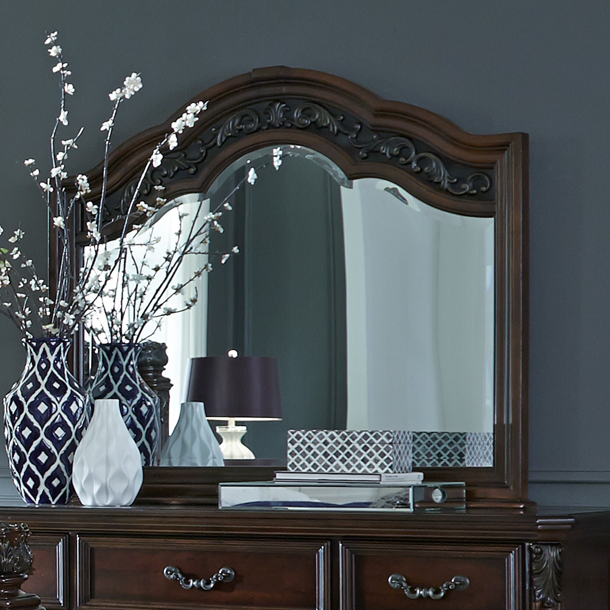 Messina Estates Mirror - Elegant Wall Mirror for Home Decor, Living Room, Bedroom & Entryway | Stylish & Functional for Modern Interiors
