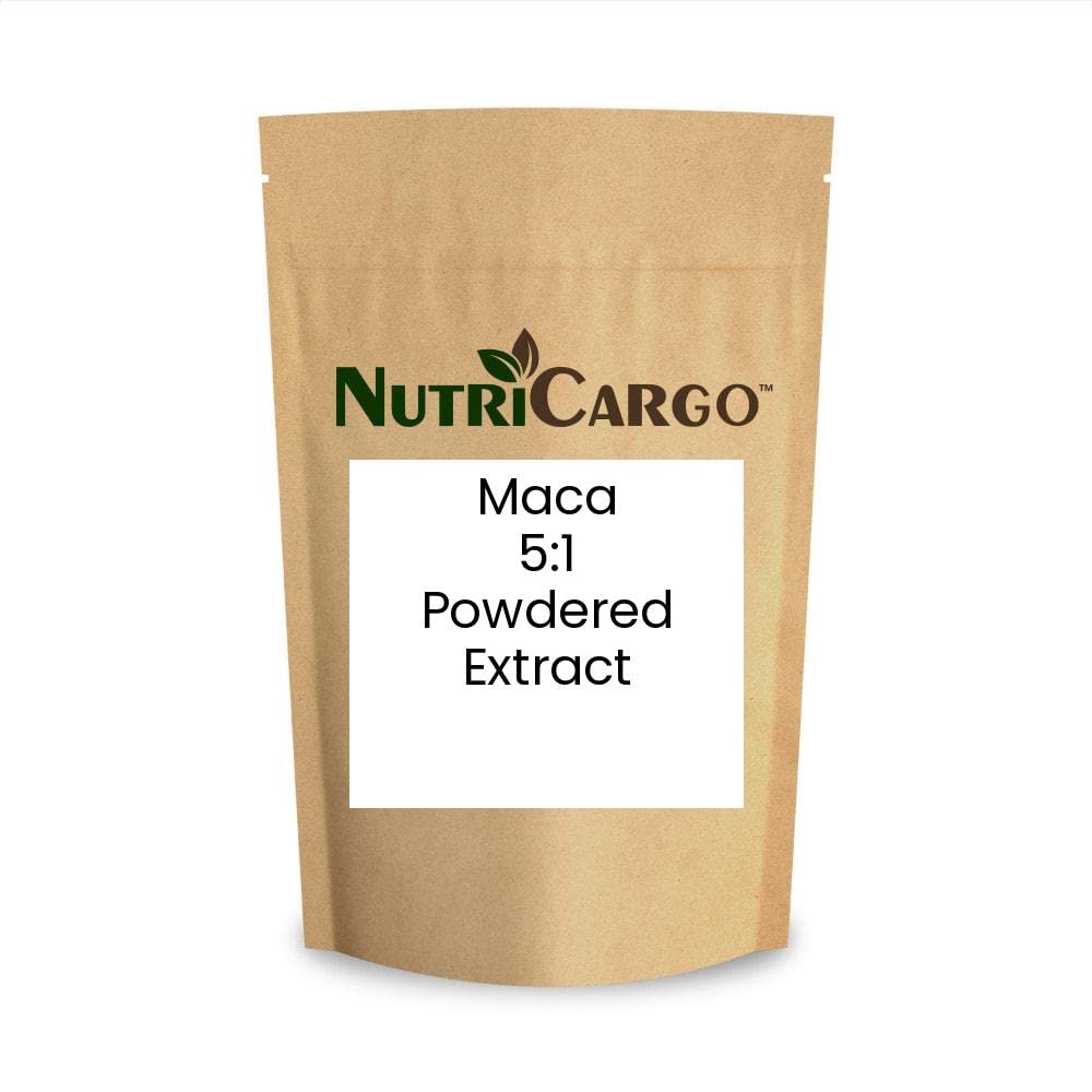 Organic Maca Root Powder 5:1 Extract - 1.1 LBS (500g) - Premium Peruvian Maca Supplement for Energy, Stamina & Hormonal Balance - Perfect for Smoothies, Coffee & Baking