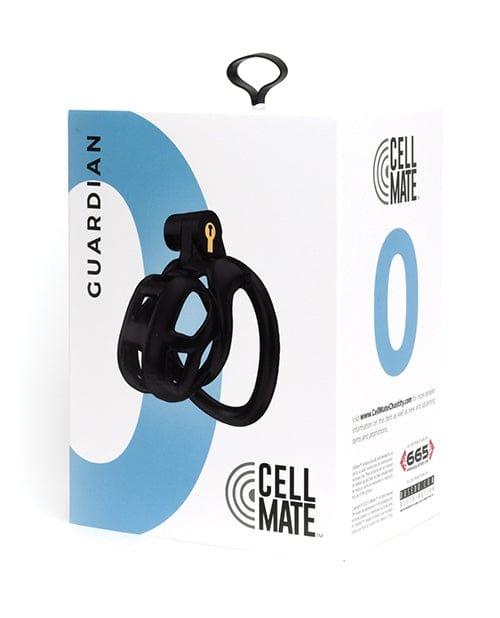 Sport Fucker Cellmate Guardian Chastity Cage - Size 0 Black | Secure Male Chastity Device for BDSM, Couples Play & Long-Term Wear | Discreet & Comfortable Design