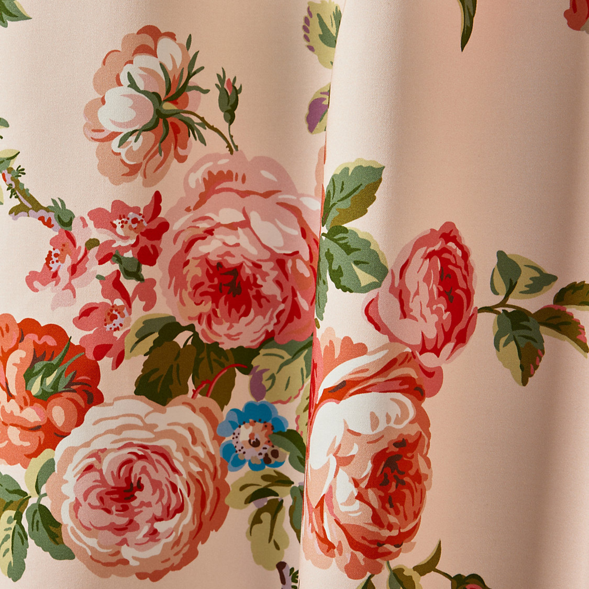 Premium Botanical Garden Fabric - High-Quality Floral Print Fabric for DIY Crafts, Home Decor & Upholstery | Perfect for Curtains, Pillows & Quilting