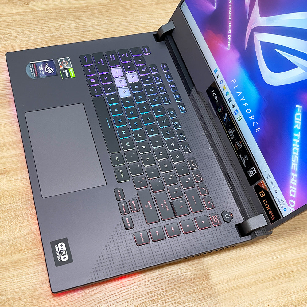 ASUS ROG Strix G15 Gaming Laptop - AMD Ryzen 7 4800H, NVIDIA GTX 1650, 16GB RAM, 512GB SSD, 15.6