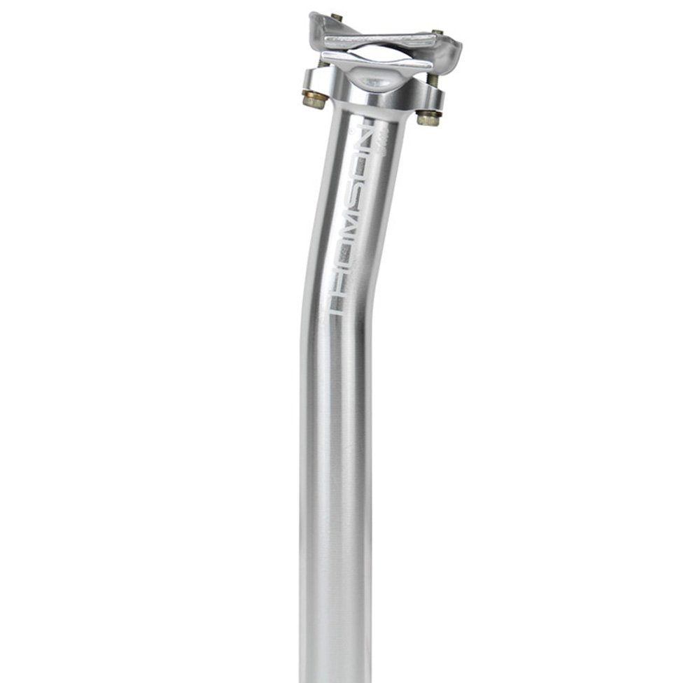Thomson Elite Setback Bicycle Seatpost - Lightweight & Durable Bike Seat Post for Road, Mountain & Hybrid Bikes - Perfect for Commuting, Racing & Outdoor Cycling