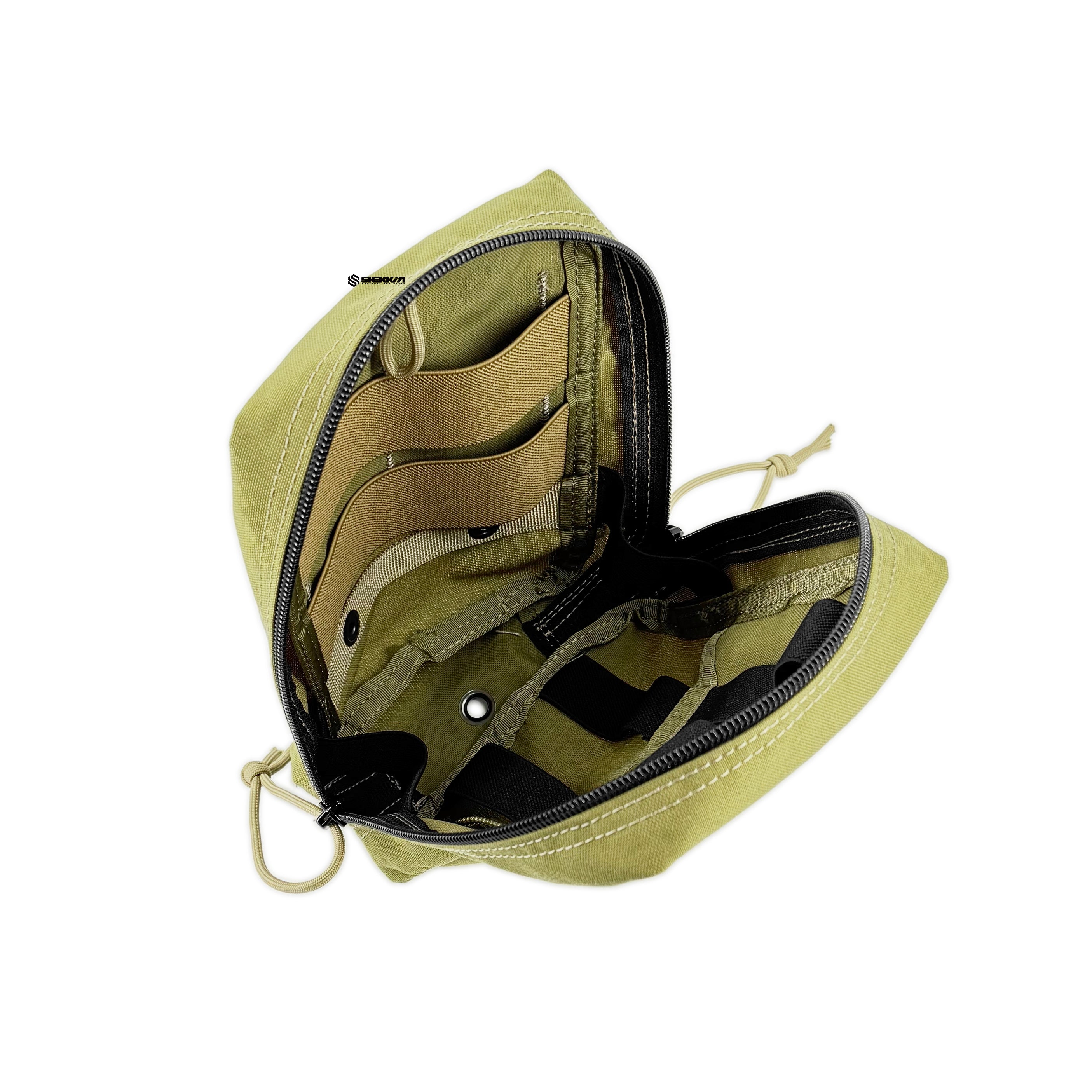 Shekkin Gears Coyote Tan DGLCS Medic IFAK Pouch - Tactical First Aid Kit for Military, Outdoor & Emergency Preparedness