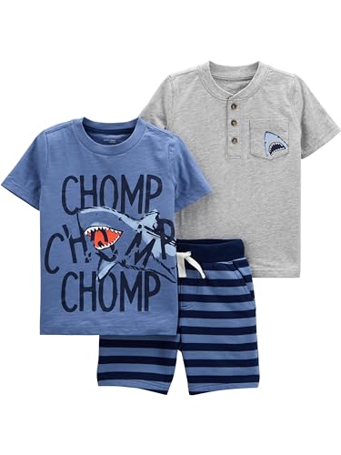 Blue Chomp/Grey Shark/Stripe
