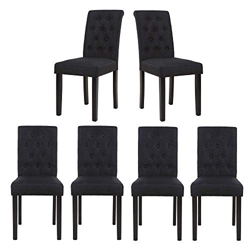Set of 6 Black
