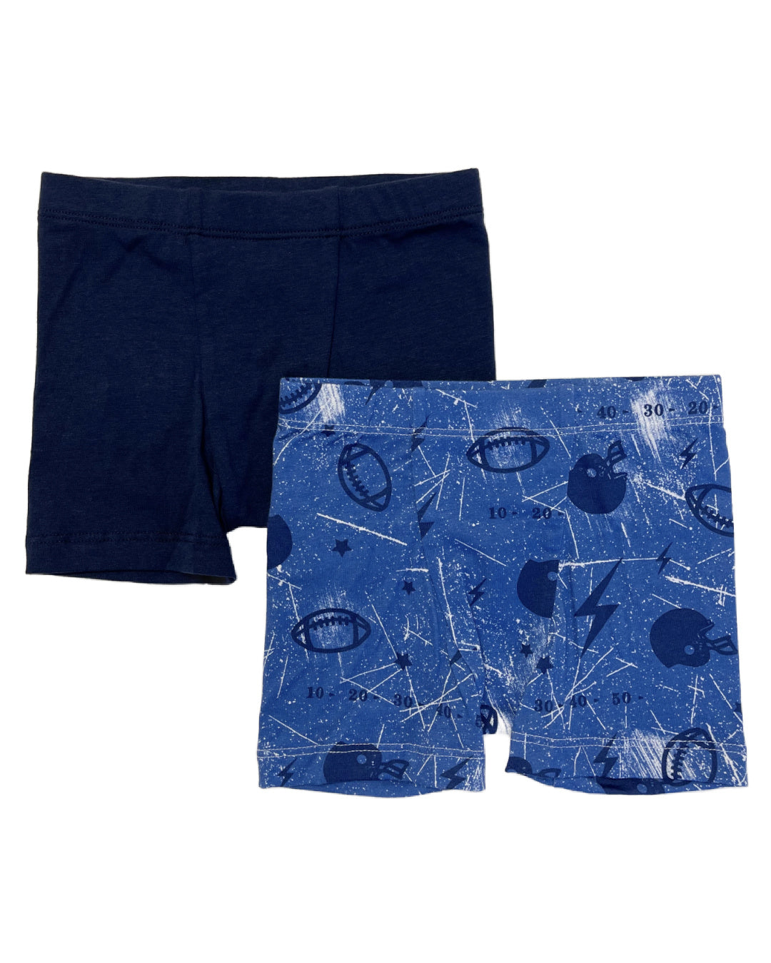 Touchdown 2-Pack Men's Boxer Briefs - Soft Cotton Underwear for Comfort & Support - Perfect for Sports, Workout & Everyday Wear