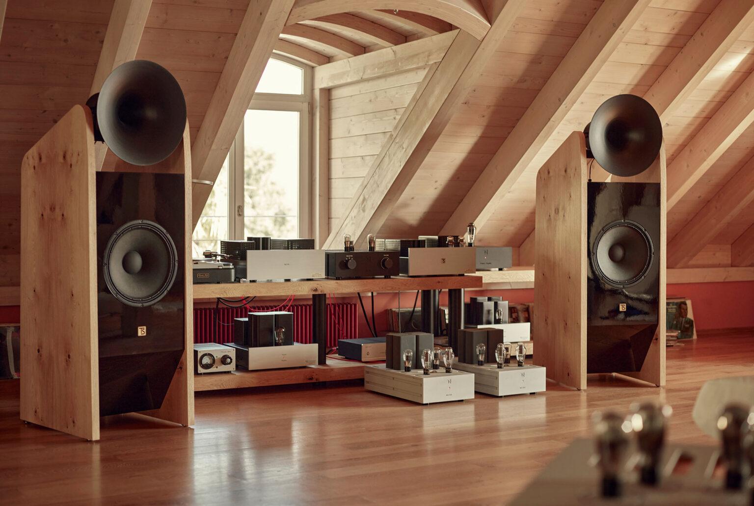 Tobian Sound System 15 Signature Horn Speaker - High-Fidelity Audio for Home Theater, Studio & Outdoor Events | Premium Sound Quality for Music Lovers & Audiophiles