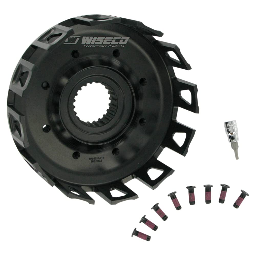 Wiseco Performance Clutch Basket DB - High-Performance Motorcycle Clutch Kit for Dirt Bikes & ATVs - Perfect for Off-Road Racing and Trail Riding