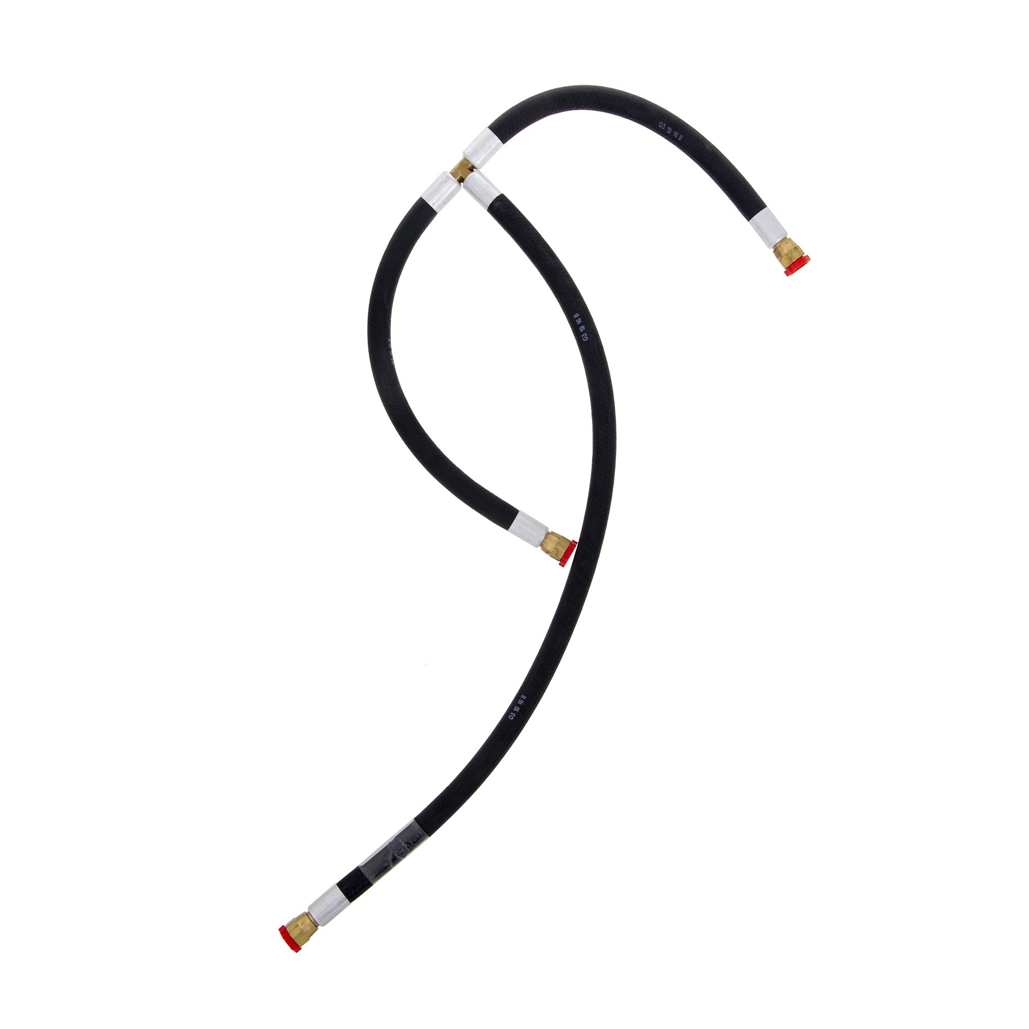 Exmark 103-6499 Case Drain Hose Replacement for Lazer Z XS Series - Durable Lawn Mower Hydraulic Hose for Easy Maintenance & Repair | Perfect for Landscaping & Commercial Mowing