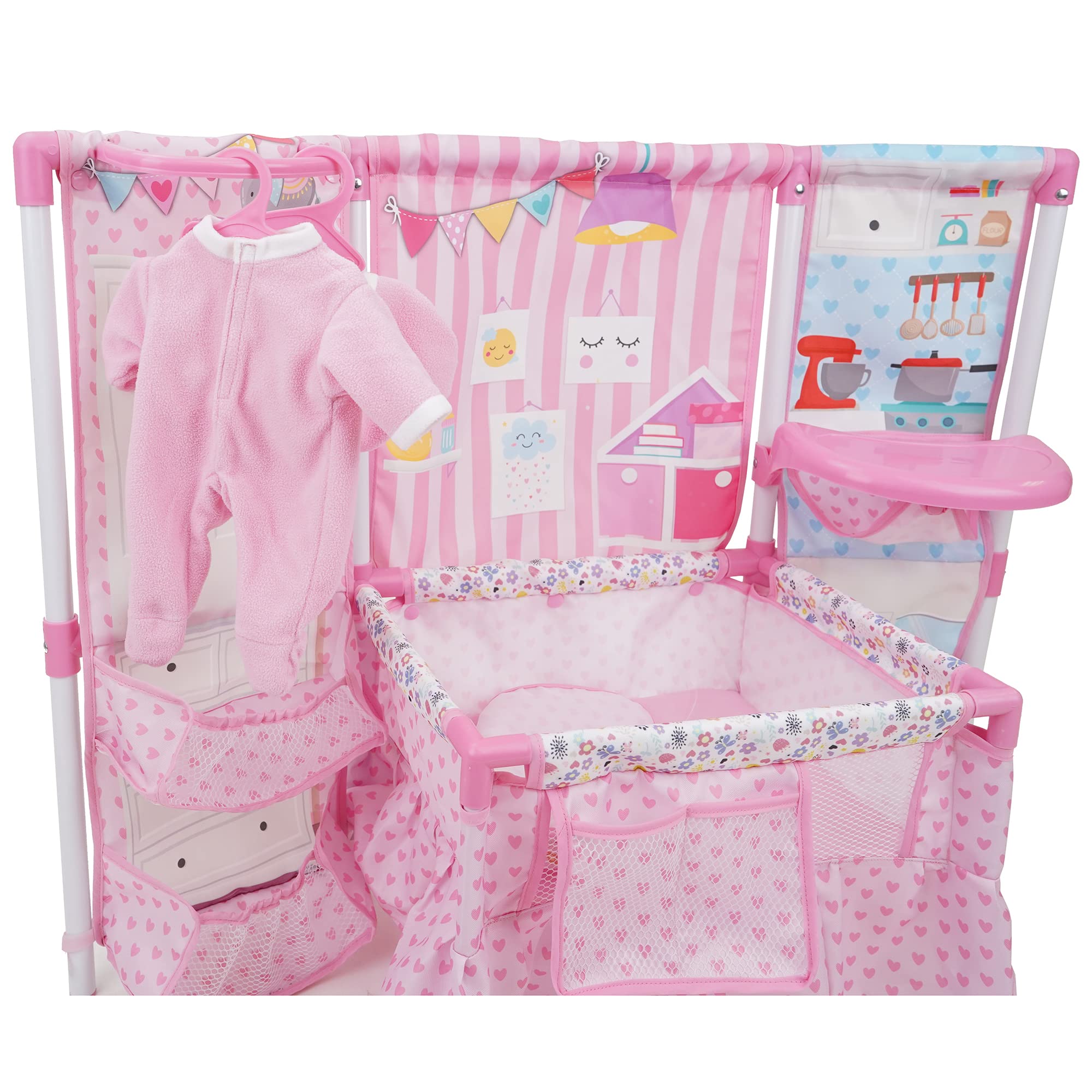 509 Crew BnB Pink Doll Furniture Set - 14
