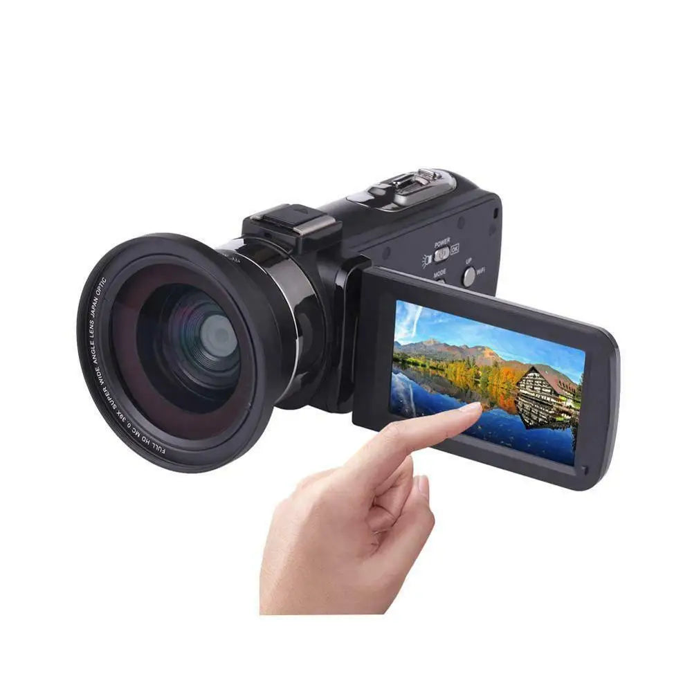12MP CMOS Digital Camera for Photography & Vlogging - HD Video, Compact & Lightweight for Travel, Outdoor Adventures & Everyday Use