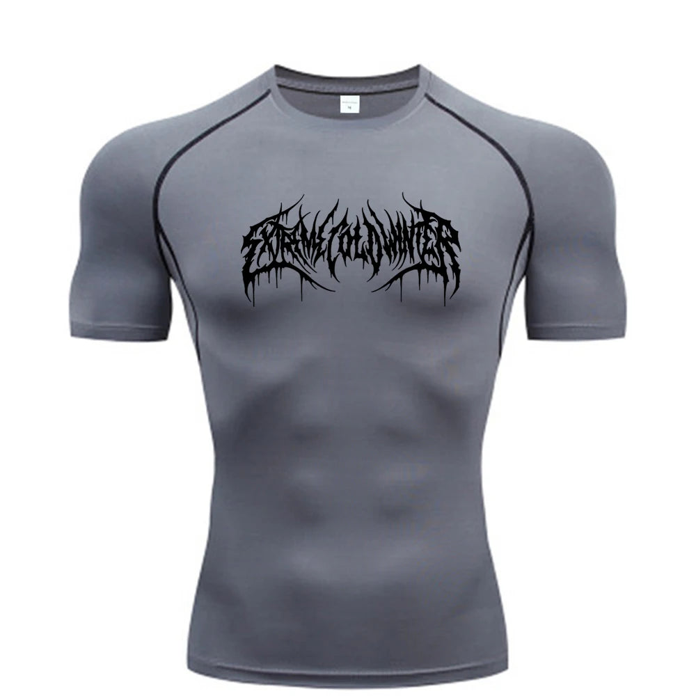 Men's Quick Dry Compression T-Shirt - Short Sleeve Workout Top for Running, Gym & Bodybuilding | Summer Fitness Shirt (S-3XL) | Ideal for Cross Training, Jogging & Active Lifestyle