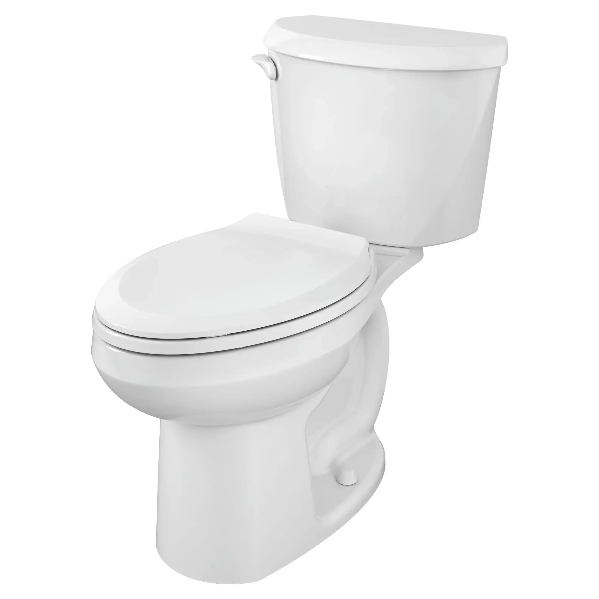 Colony® 3 Two-Piece 1.28 GPF/4.8 LPF Water-Saving Elongated Toilet Bowl - Chair Height Comfort, Easy Installation (Perfect for Modern Bathrooms & Small Spaces)
