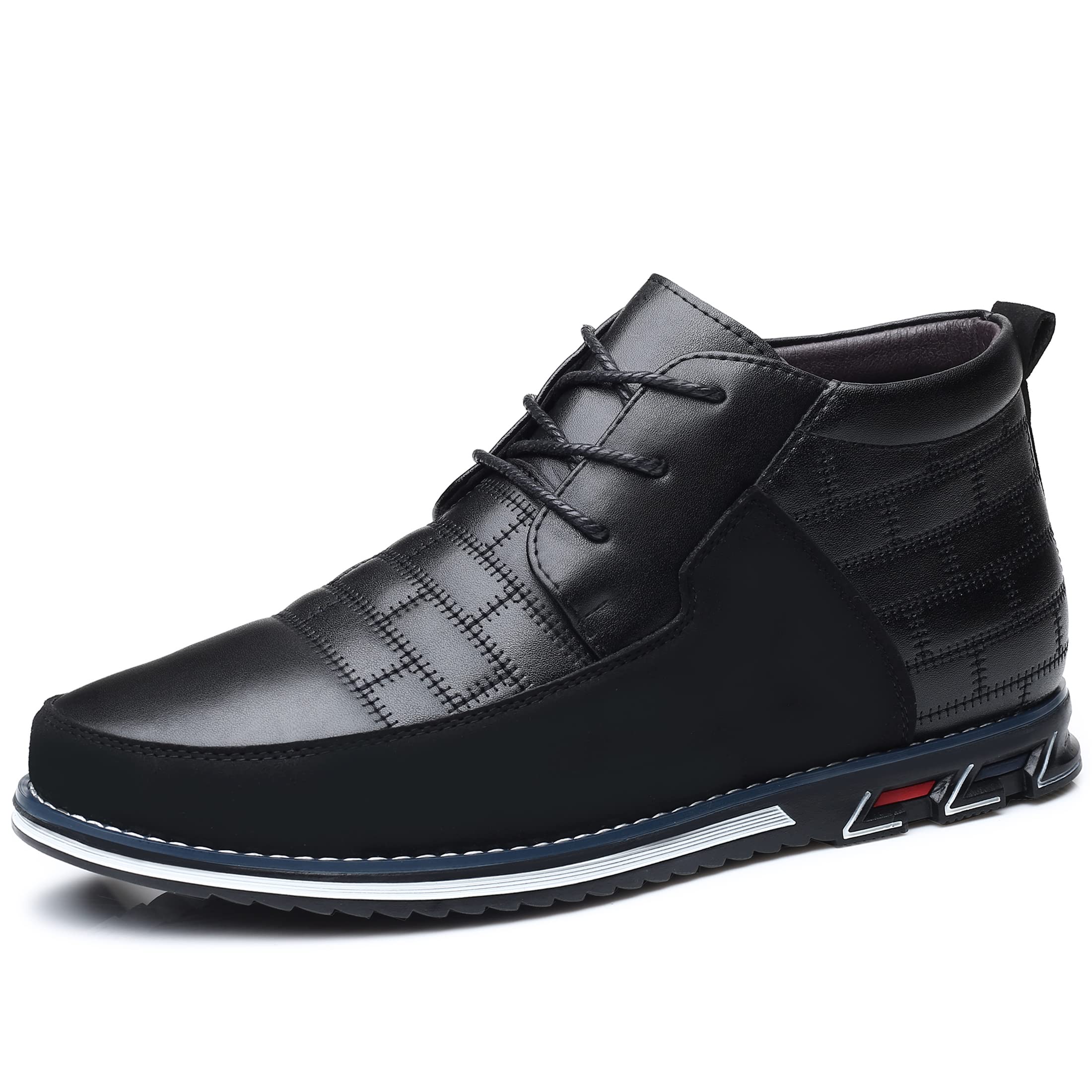COSIDRAM Men's Casual High-Top Loafers - Comfortable Walking Sneakers Boots for Men | Perfect for Daily Wear, Office & Outdoor Activities