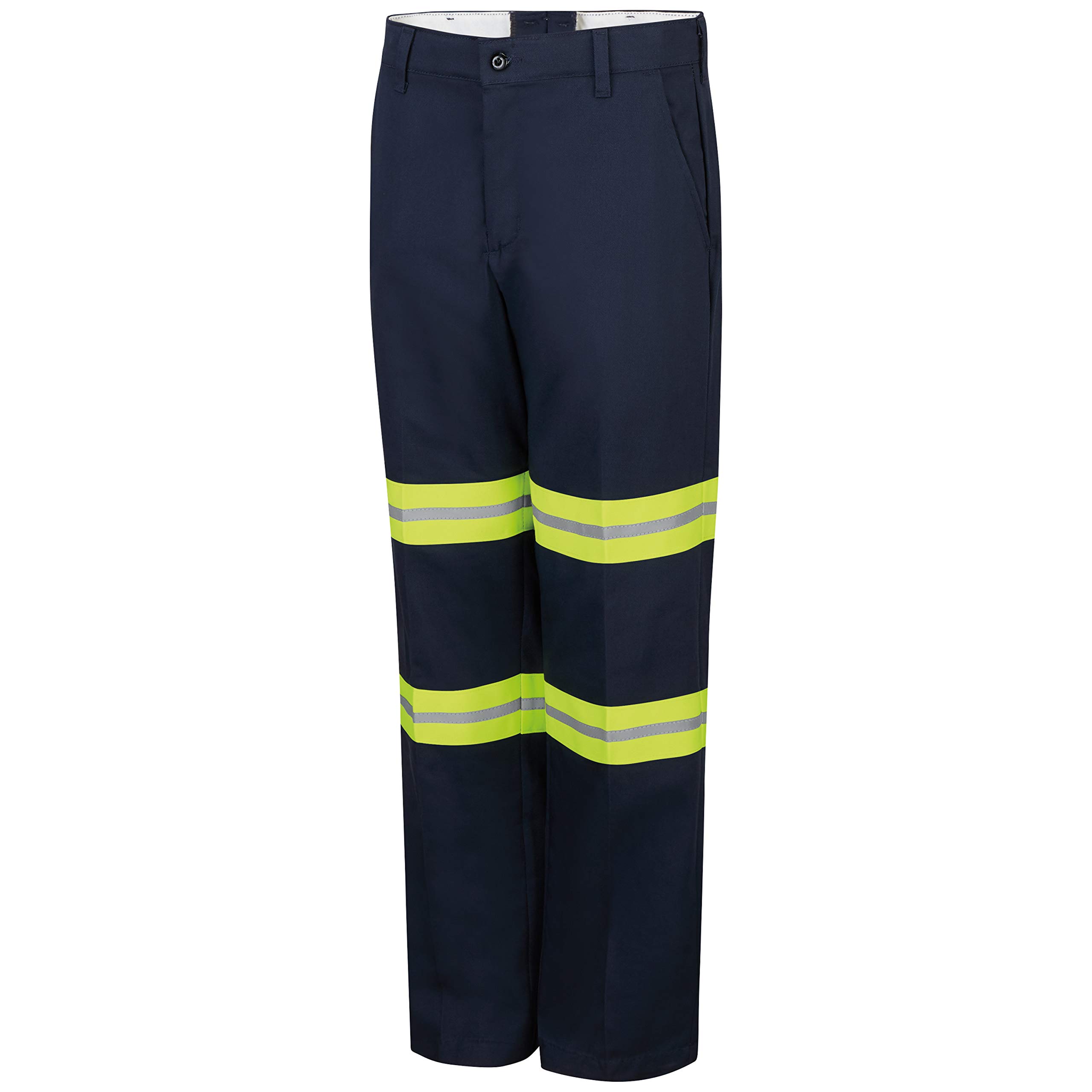 Red Kap Men's Big-Tall Multi-Pocket Work Pants - Wrinkle-Resistant Cotton with Enhanced Visibility for Construction, Warehouse & Outdoor Jobs | Durable Utility Pants for Professionals