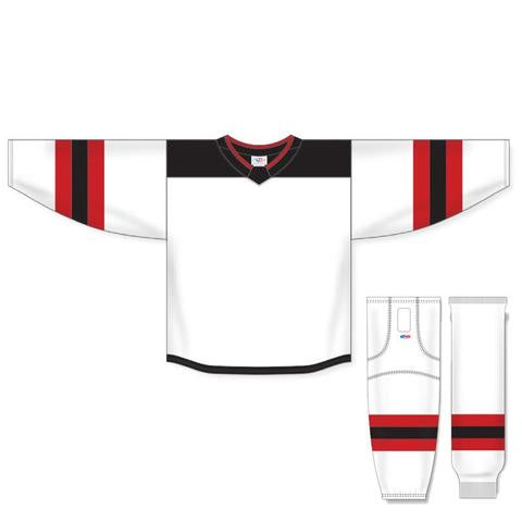 New Jersey Devils Custom Away Hockey Jersey - Official NHL Replica for Fans - Perfect for Games, Parties & Sports Events