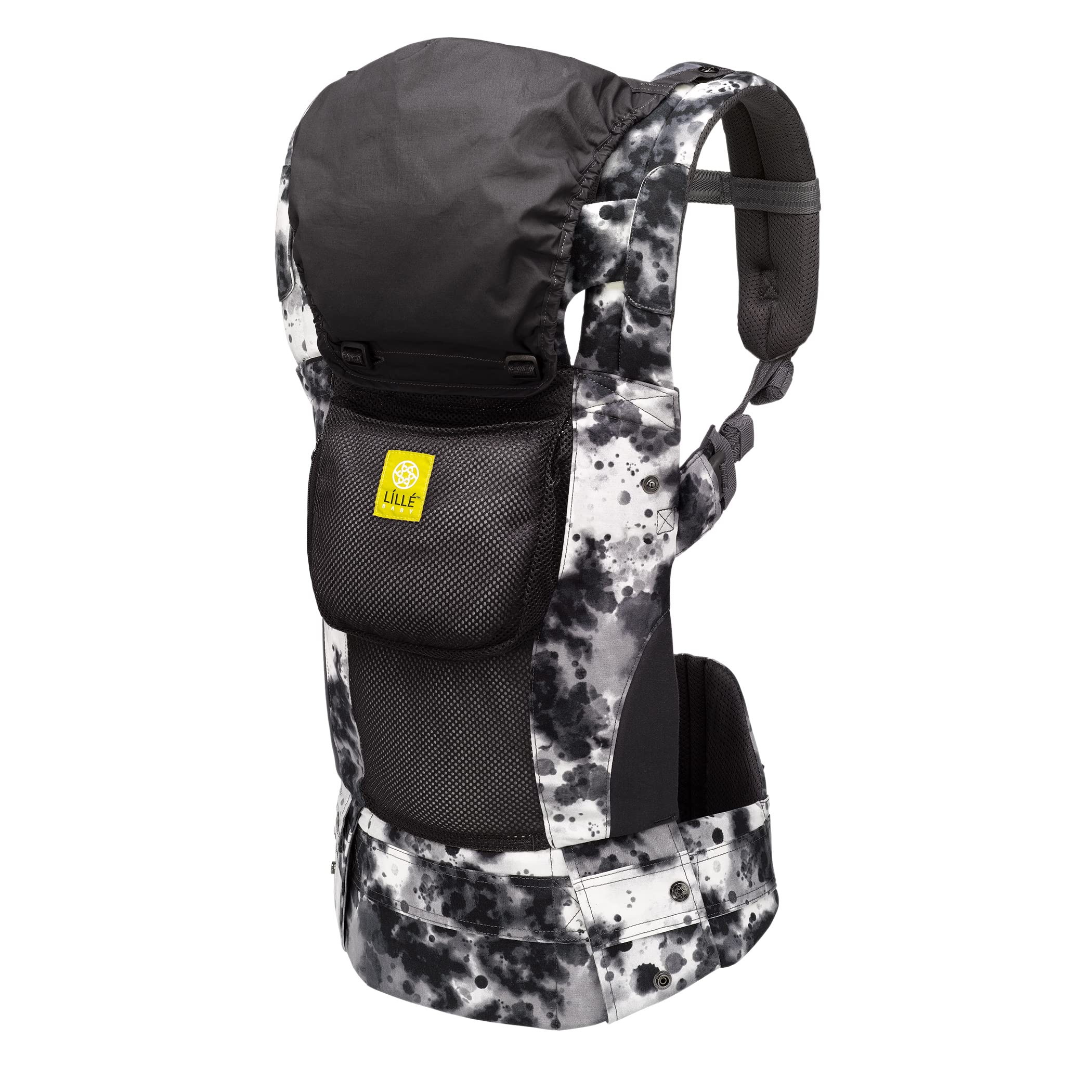 LÍLLÉbaby Complete Airflow Deluxe Ergonomic 6-in-1 Baby Carrier for Newborn to Toddler (7-45 lbs) - Adjustable Lumbar Support, 360° Baby Wearing, Inward & Outward Facing - Galaxy Space Dye | Perfect for Hiking, Shopping & Hands-Free Parenting