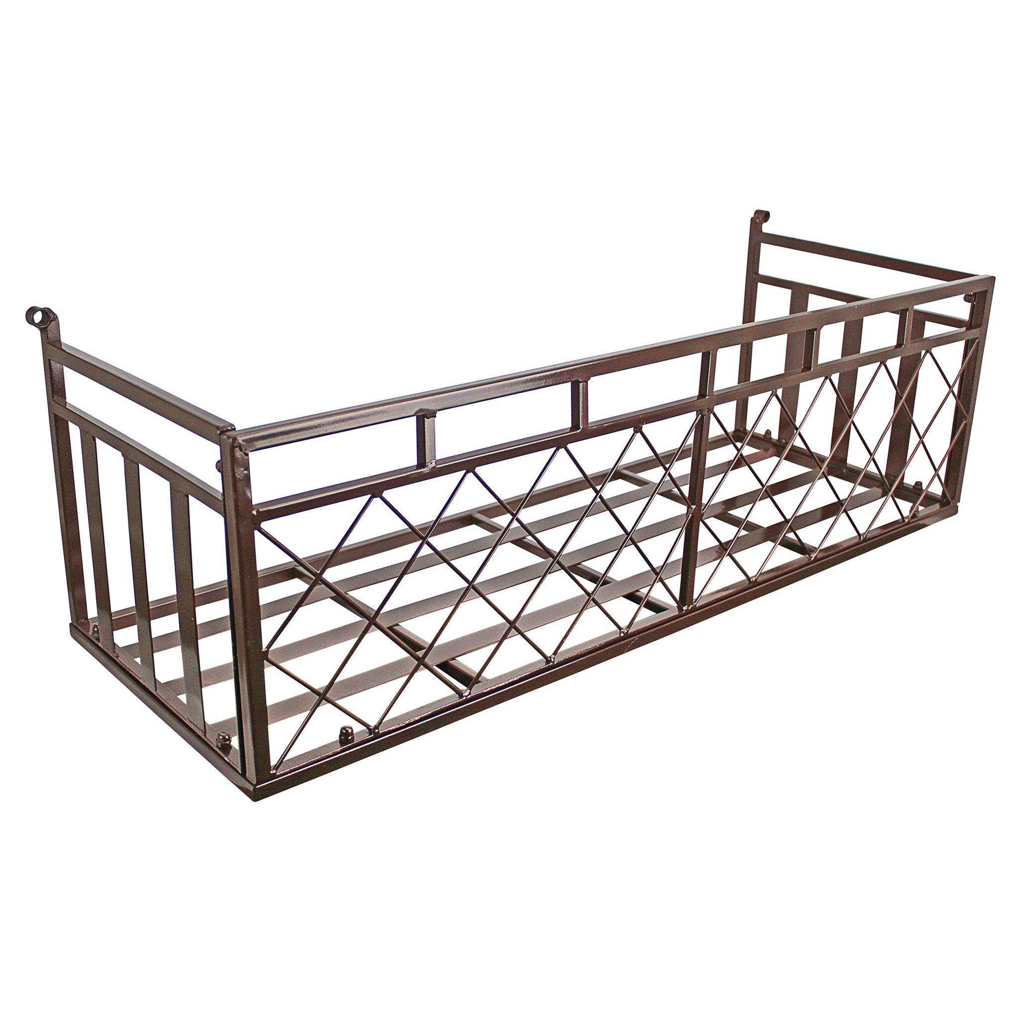 Design Toscano European-Style Metal Window Box Planter - Decorative Outdoor Flower Box for Balcony, Garden & Patio - Rust-Resistant Hanging Planter with Drainage Holes