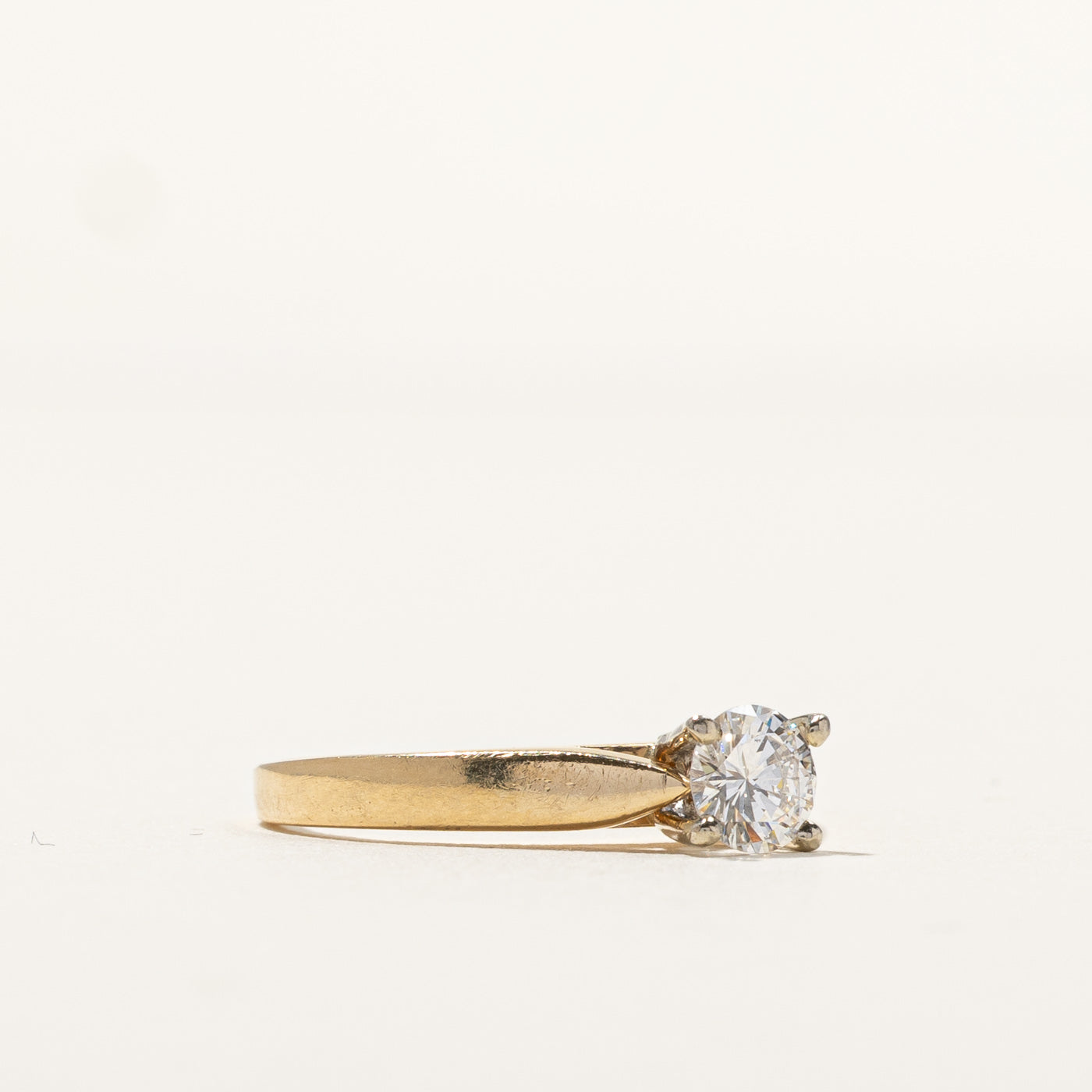 0.36ct Solitaire Diamond Ring - Size 4.25 - Elegant Engagement & Wedding Band - Perfect for Proposals, Anniversaries & Special Occasions