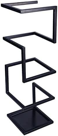 Creative Iron Umbrella Stand - Heavy Duty Metal Umbrella Holder & Organizer for Hallway, Entryway, Office - Space Saving Umbrella Storage Rack (Black) - Perfect for Home, Hotel, Restaurant & Commercial Use