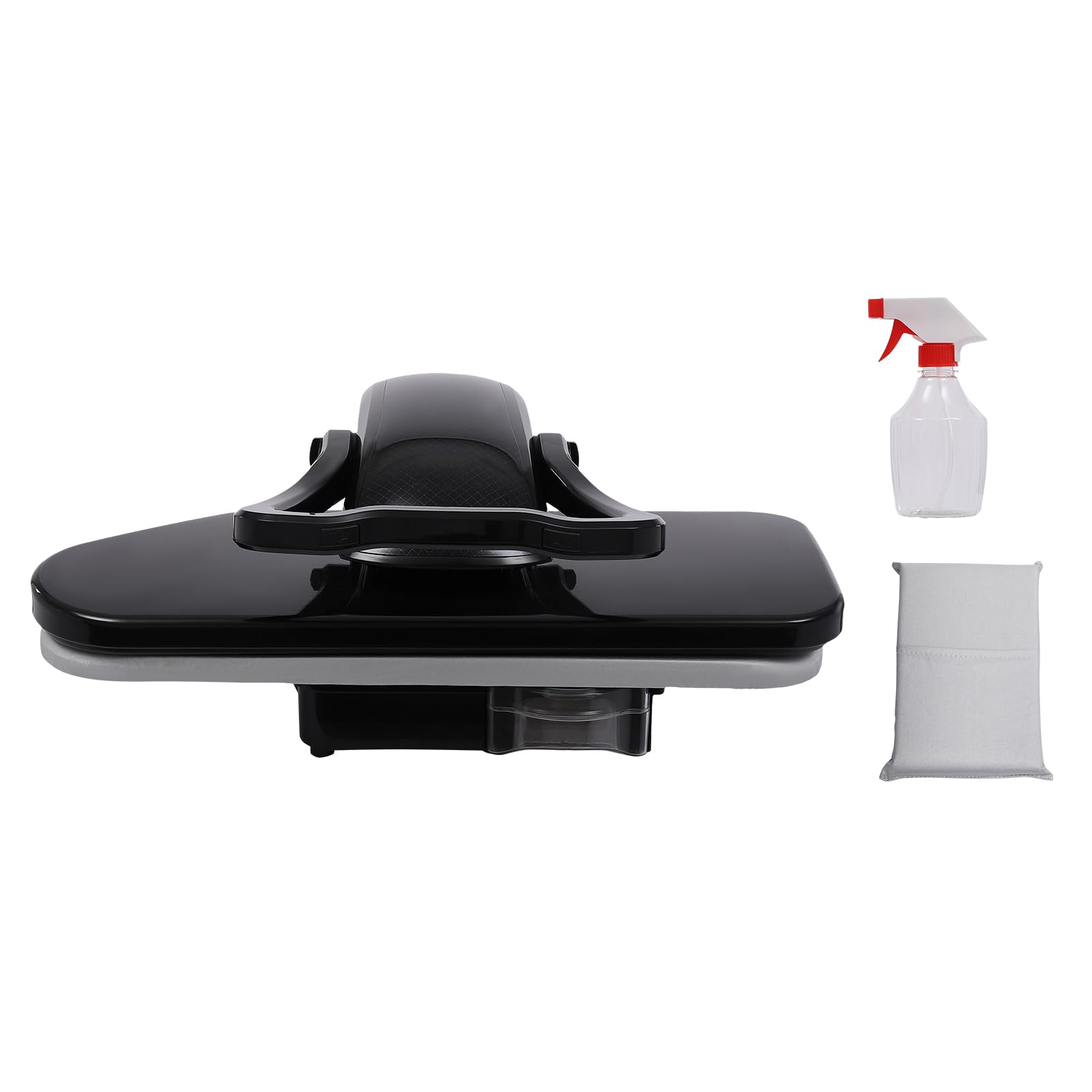 Digital Steam Press for Clothes - Fast Heating Iron with Touch Screen, Multiple Fabric Settings & Steam Burst Function - Heavy Duty Fabric Press Machine (Black) | Perfect for Home Laundry, Professional Tailoring & Wrinkle Removal