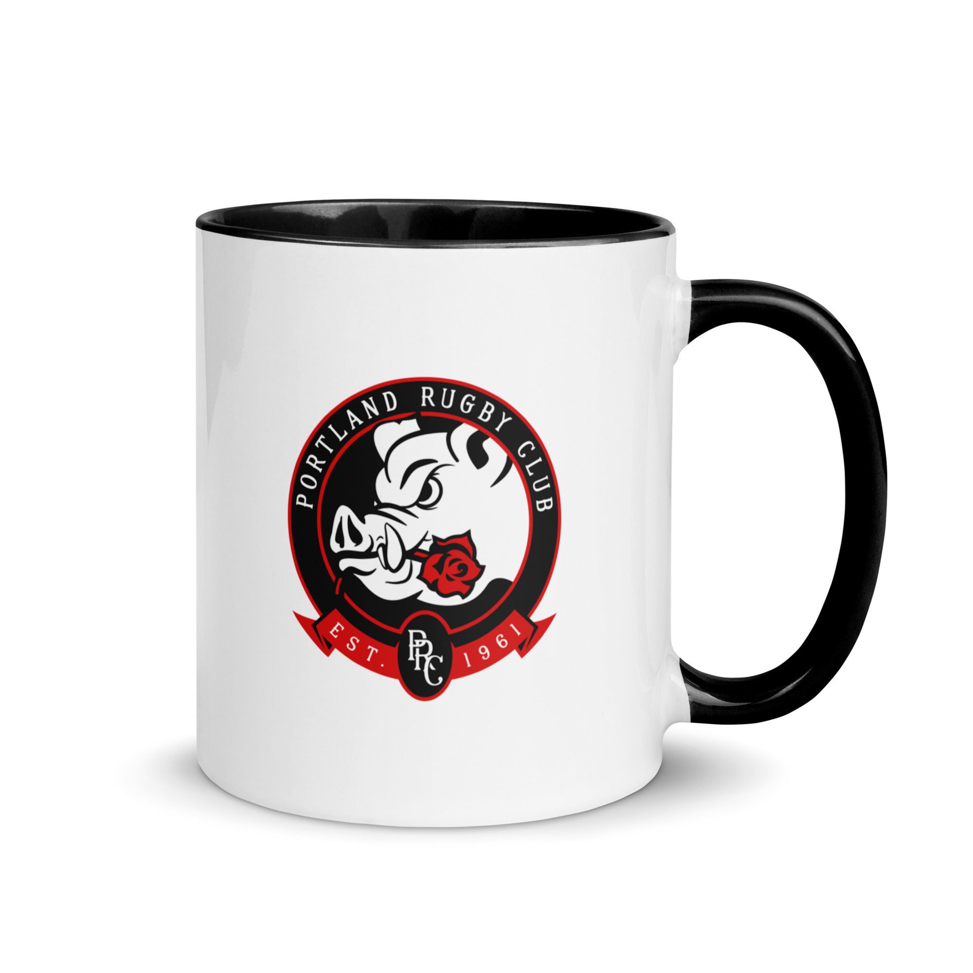 Portland Pigs Ceramic Coffee Mug - 12oz Handmade Pig Design Tea Cup with Comfortable Handle - Perfect for Home, Office & Gift Giving