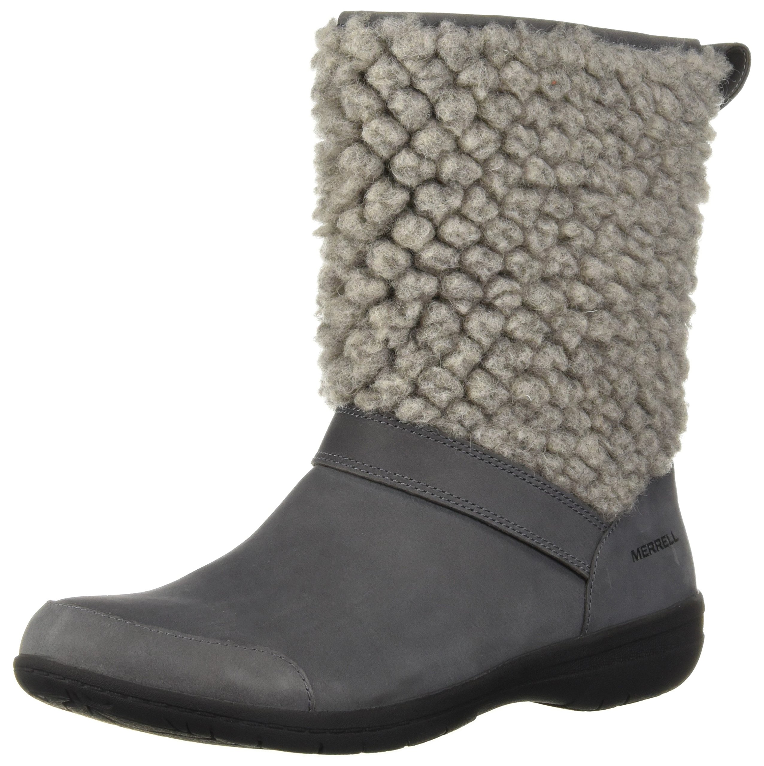 Merrell Women's Encore Kassie Tall Wool Winter Boots - Waterproof Hiking & Fashion Boots for Cold Weather, Snow & Outdoor Activities