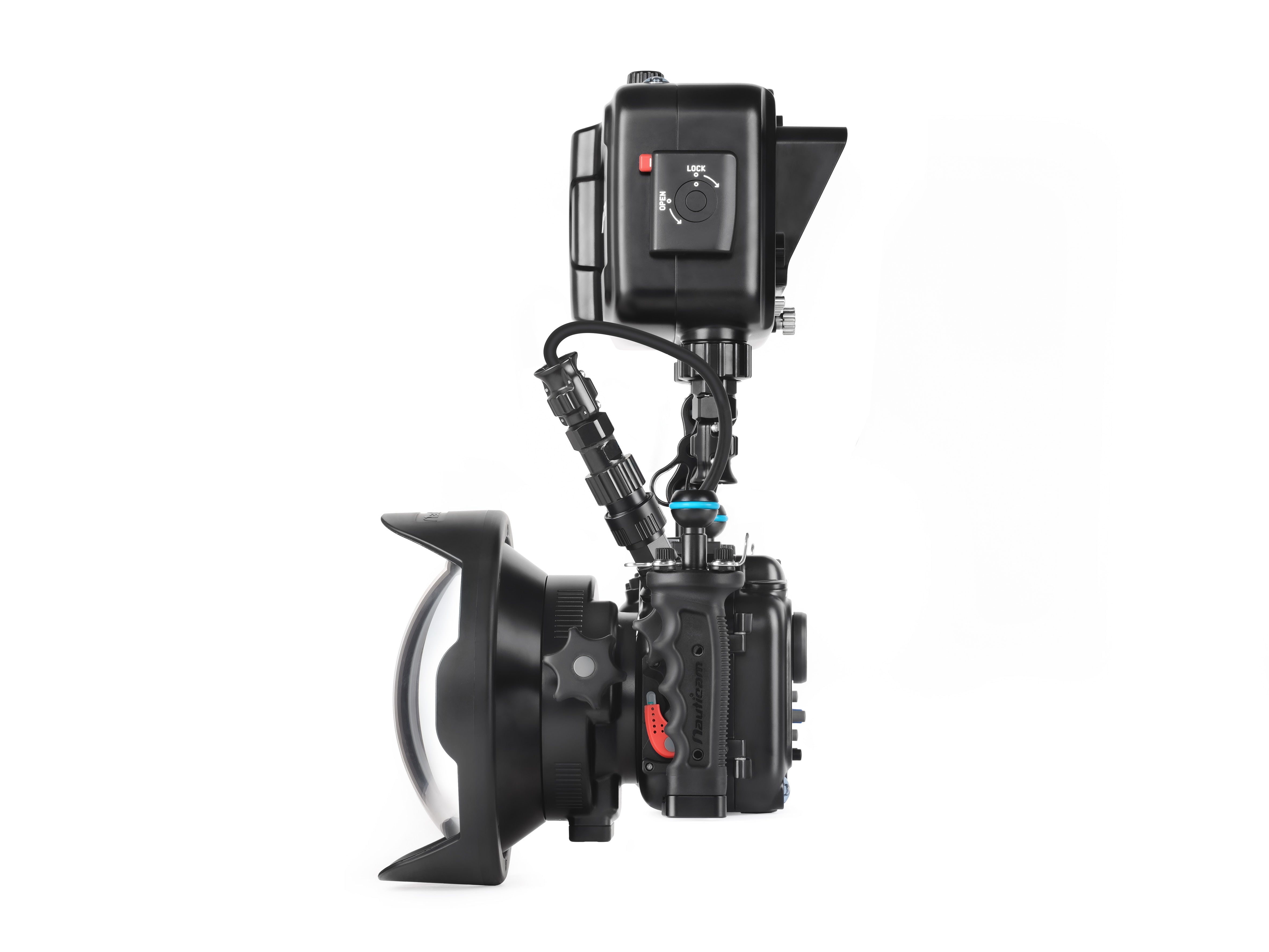 Sony A6700 Underwater Housing Case - Waterproof Camera Housing for Sony A6700 - Perfect for Scuba Diving, Snorkeling & Underwater Photography