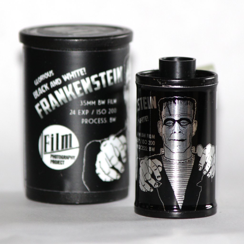 35mm Black & White Film - Frankenstein 200 (1 Roll) for Classic Photography & Vintage Camera Enthusiasts - Perfect for Low Light & Artistic Shots
