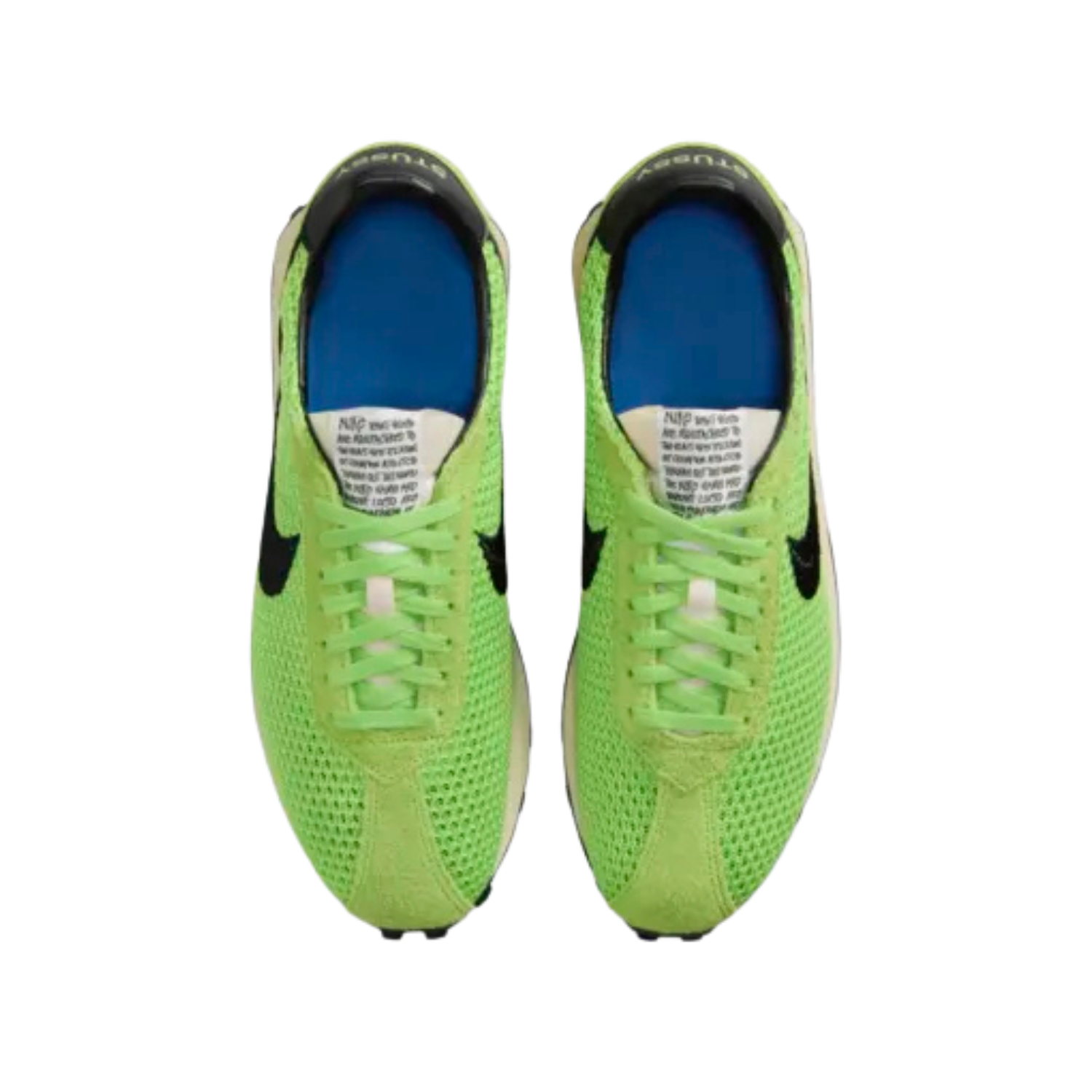 Nike LD 1000 SP Stussy Sneakers in Action Green, Black & Fossil - Stylish Streetwear Shoes for Men | Perfect for Casual Wear, Urban Fashion & Skateboarding