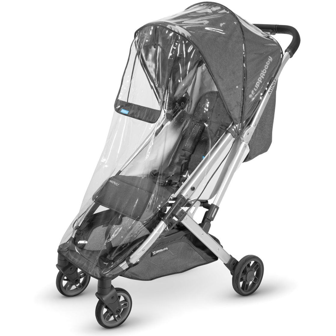 UPPAbaby Minu V2 Stroller Rain Cover - Waterproof Protection for Baby Stroller - Perfect for Rainy Days, Windy Weather & Outdoor Adventures