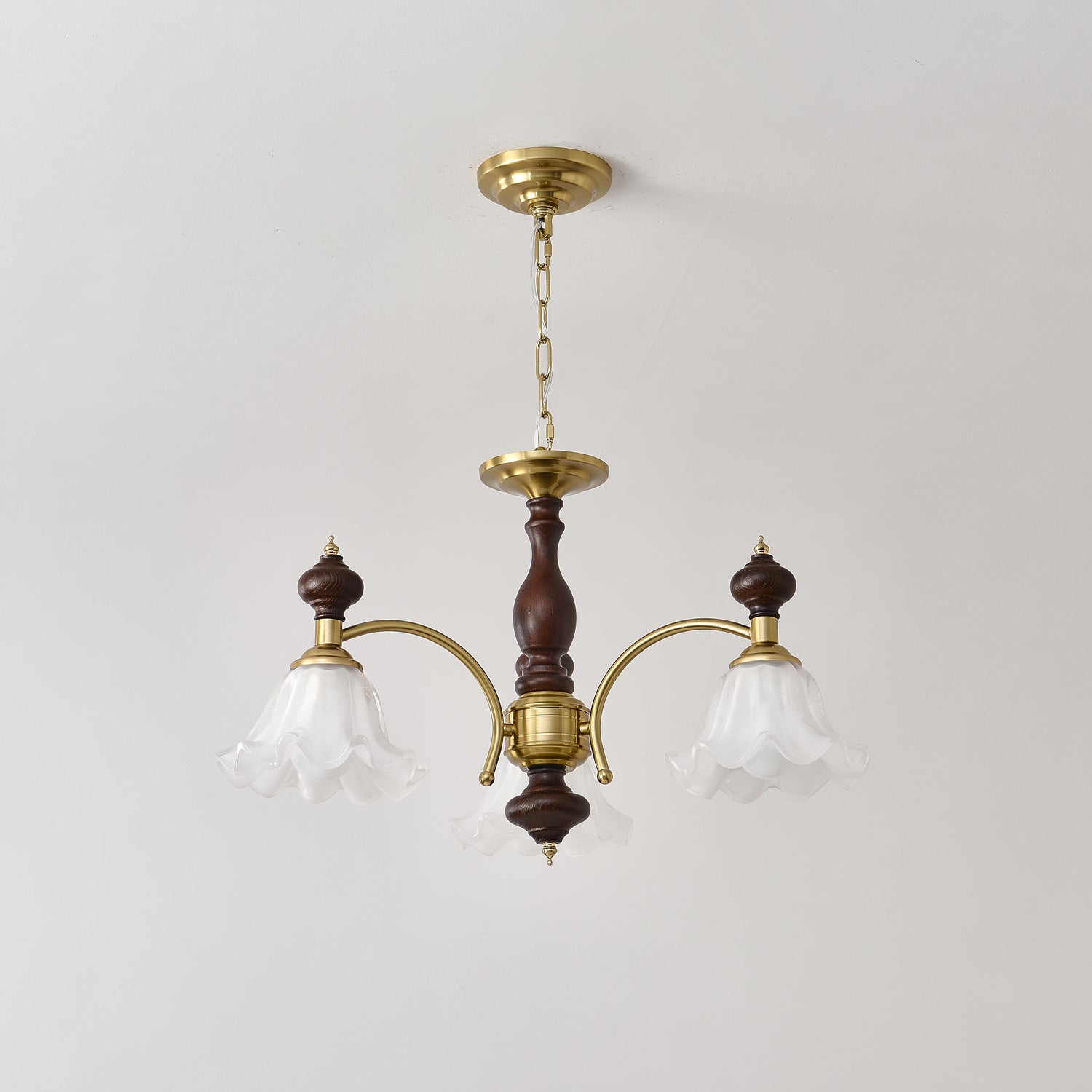 Elegant Blossom Flowers Chandelier - Floral Crystal Ceiling Light Fixture for Living Room, Bedroom & Dining Room Decor