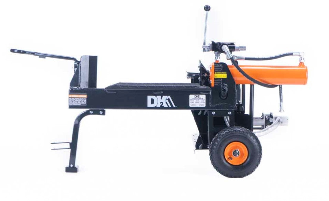 DK2 OPS220EV K 20 Ton Hydraulic Log Splitter Kit with 57.6V Li-ion Battery & Charger - Powerful Cordless Firewood Splitting for Backyard, Farm & Woodworking Projects