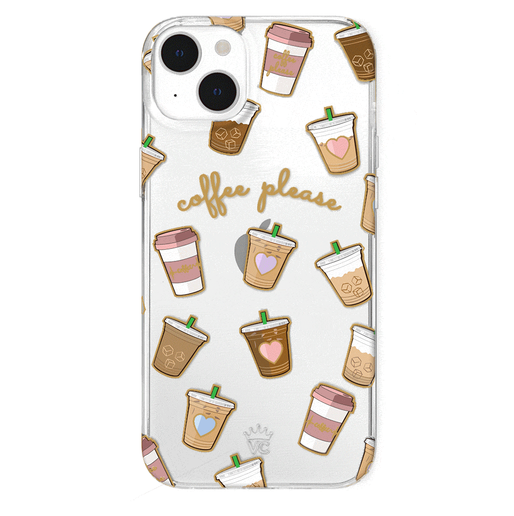 Premium Coffee First iPhone Case - Stylish & Durable Phone Cover for iPhone [Models] - Perfect for Coffee Lovers, Office Use & Daily Protection