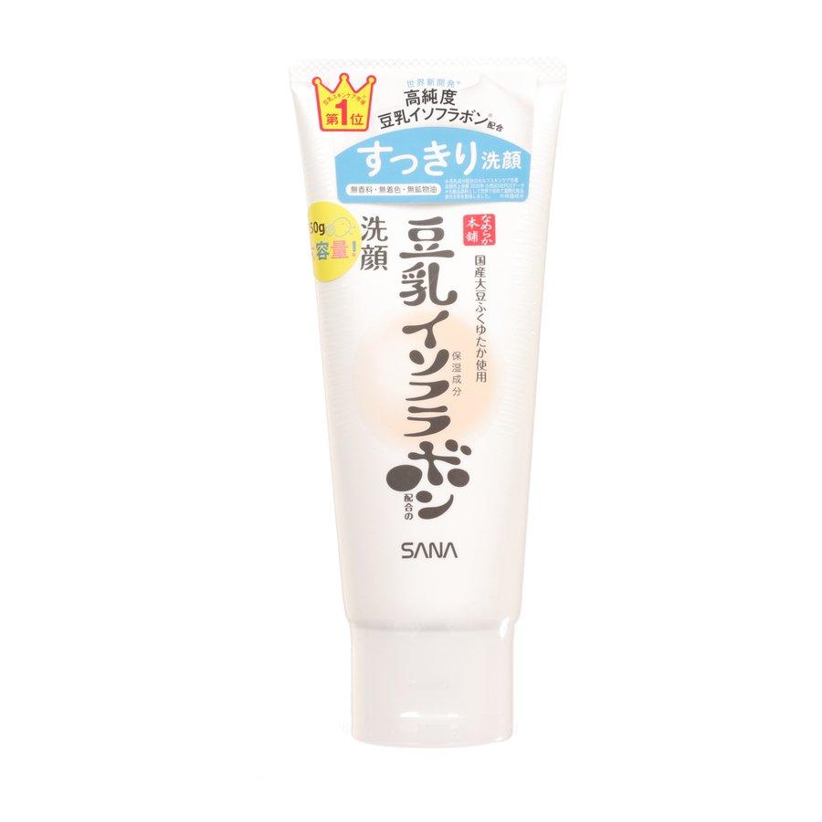 SANA Soy Milk Cleansing Wash - Gentle Facial Cleanser for Dry & Sensitive Skin (150g) | Japanese Skincare for Daily Hydration & Nourishment