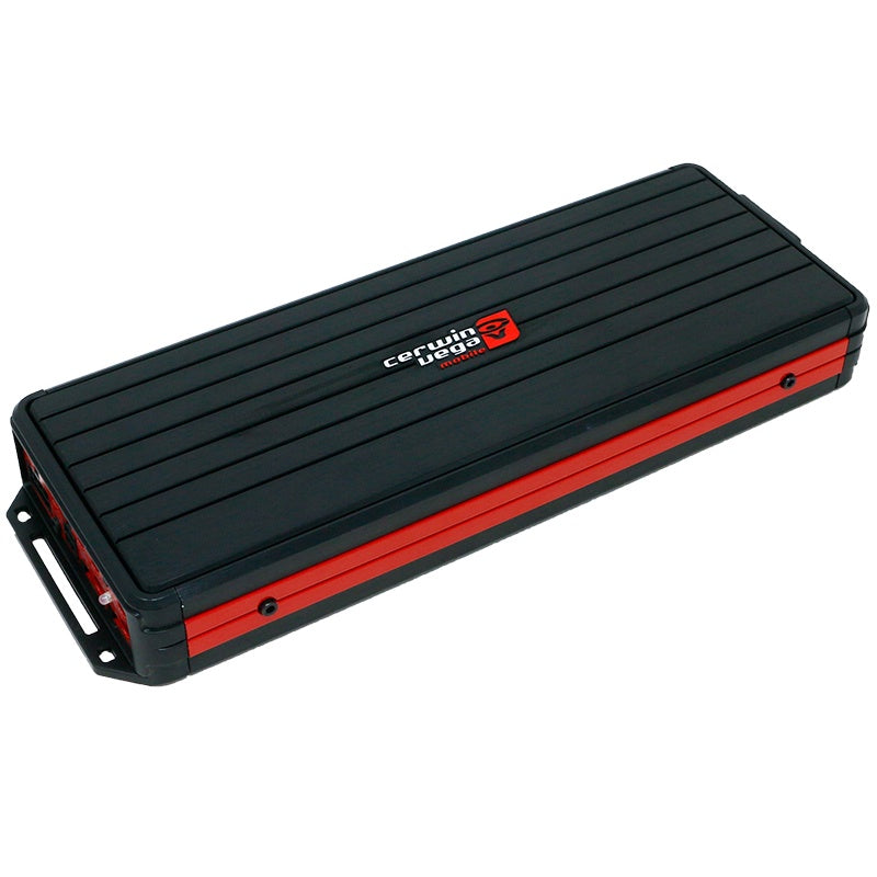 Cerwin Vega VCU86 6 Channel 1200W Bridgeable Subwoofer Mini Amplifier - Powerful Car Audio System for Enhanced Bass & Sound Quality | Perfect for Vehicles, Boats & Home Theater Setups