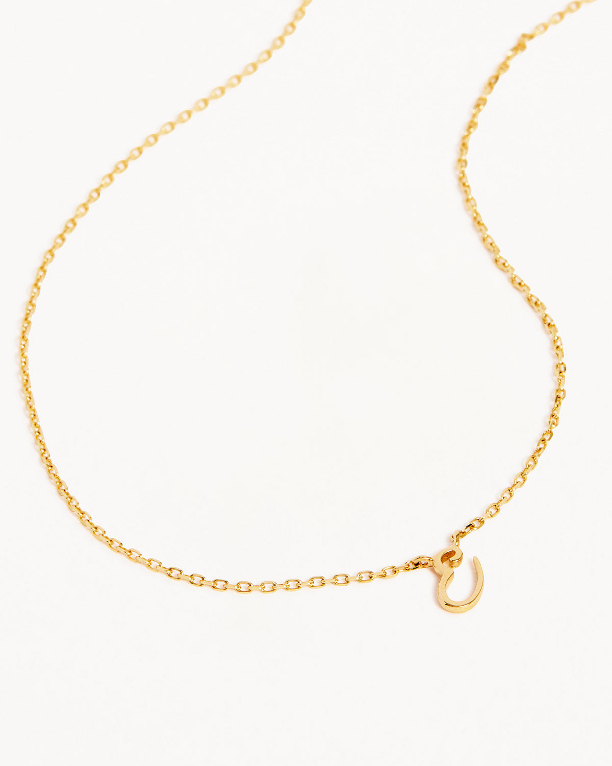 14K Solid Gold Love Letter Necklace for Women - Personalized Romantic Jewelry Gift for Her - Perfect for Anniversaries, Valentine's Day & Special Occasions
