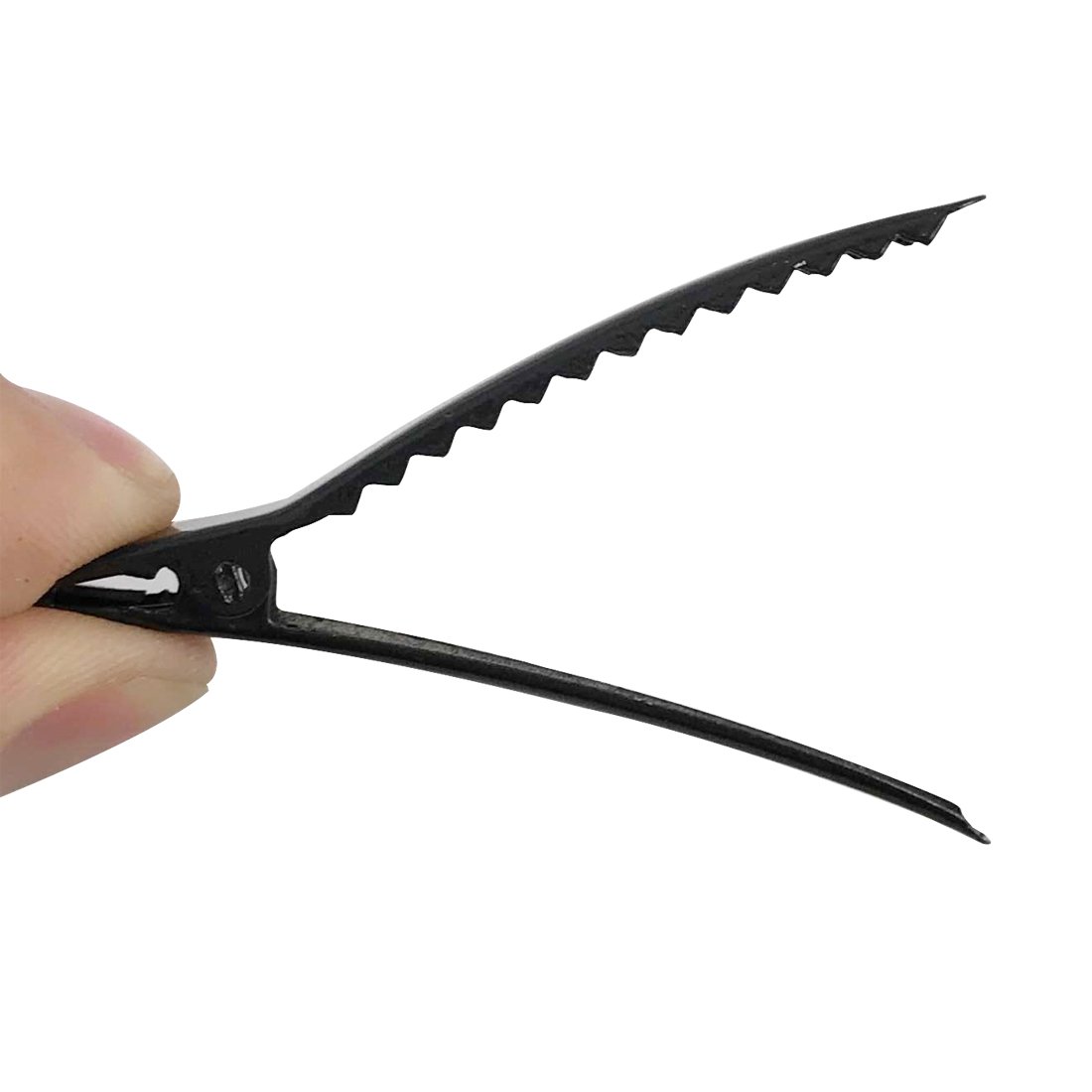 YAKA 50 Pack 2.36 Inch Black Metal Alligator Hair Clips for Women & Girls - Professional Non-Slip Hair Clips for Styling, DIY Hair Accessories - Perfect for Parties, Weddings, and Everyday Hairstyles