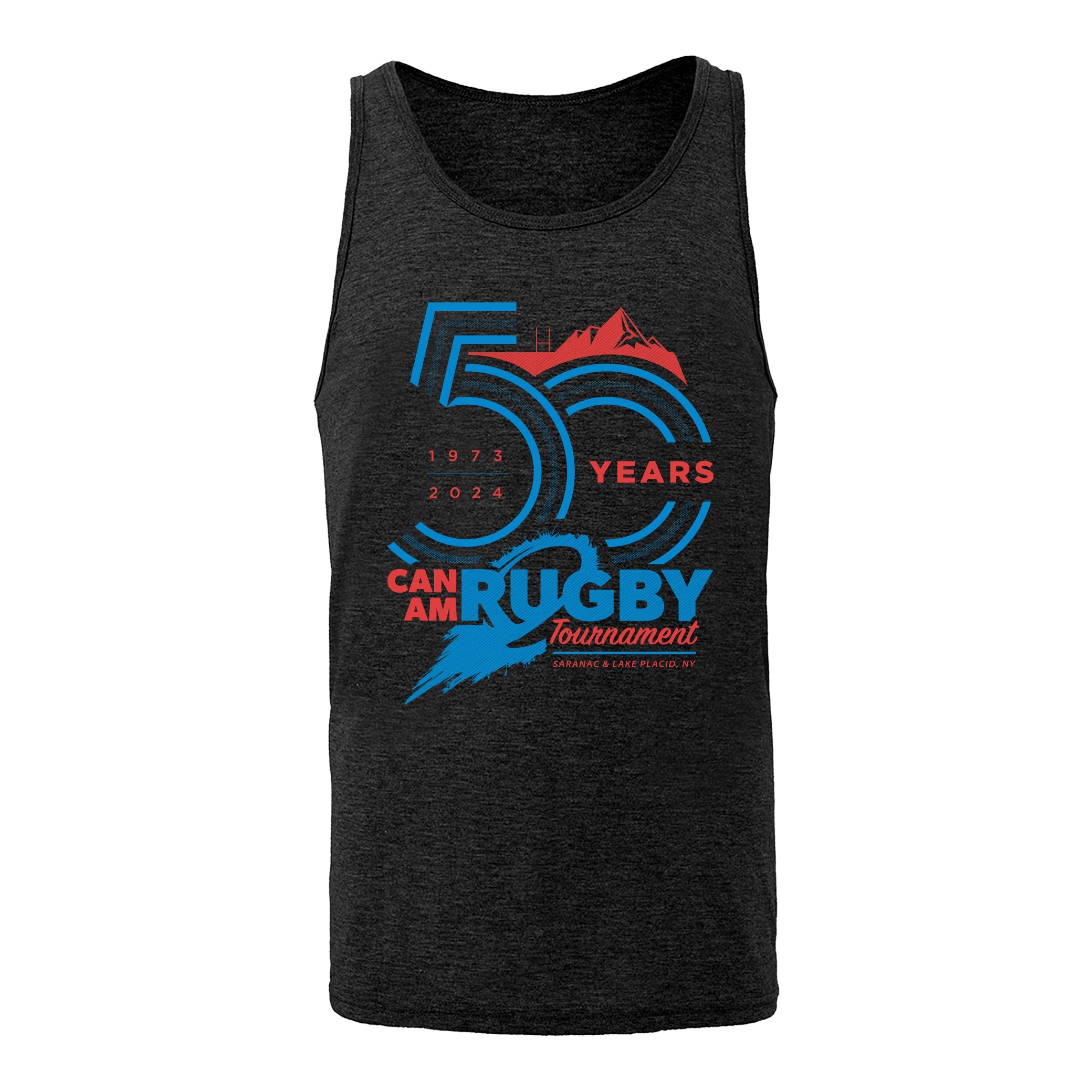 Can Am Rugby 2024 Unisex Tank Top - Breathable Athletic Shirt for Men & Women - Perfect for Rugby, Gym, Workouts & Casual Wear