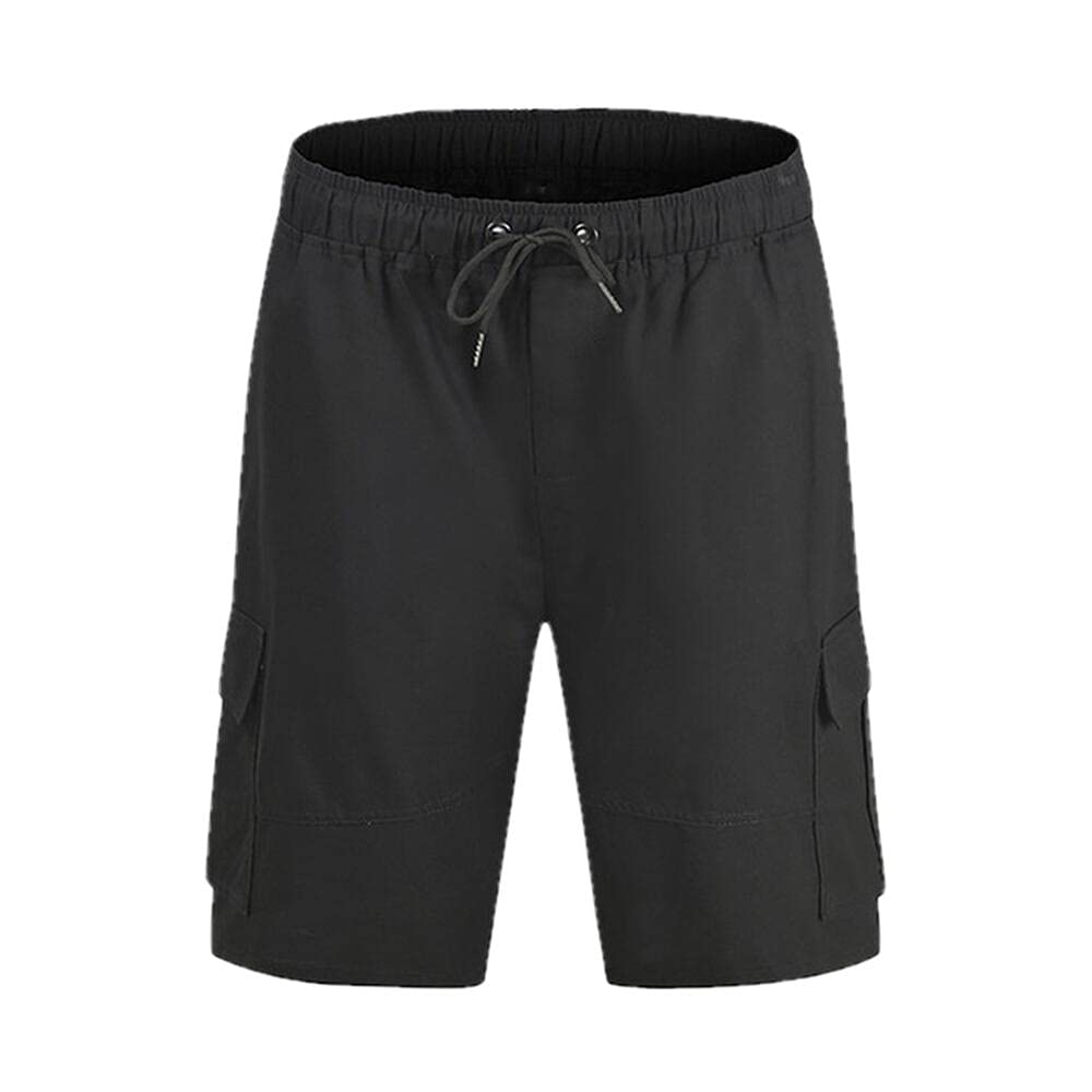 NP Men's Summer Casual Shorts - Comfortable Straight Fit Shorts for Outdoor Activities, Travel & Lounge Wear