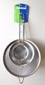 STANDA 3-Piece Stainless Steel Kitchen Strainer Set - Fine Mesh Colander for Pasta, Vegetables & Fruits - Perfect for Cooking, Baking & Food Prep