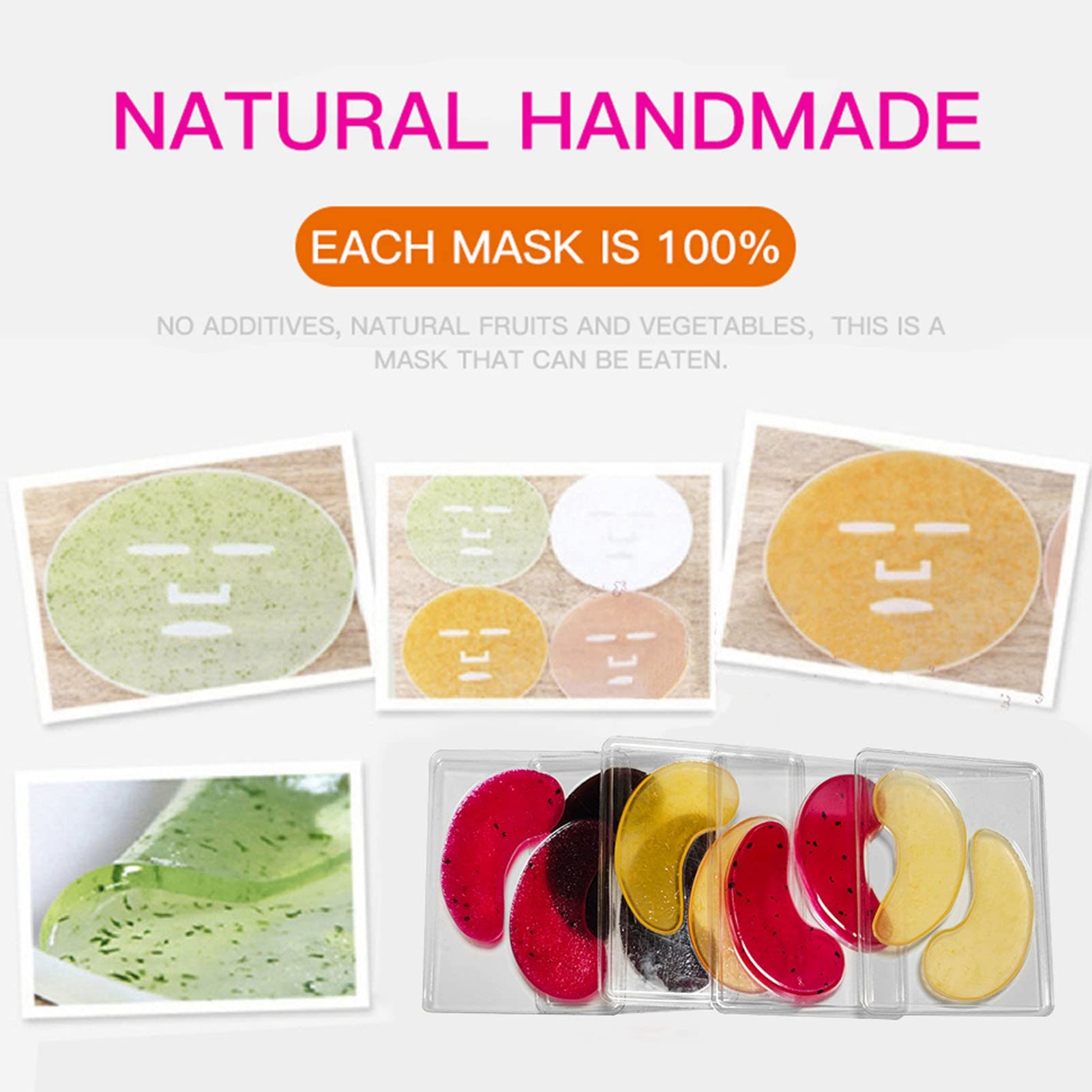 Reusable Silicone Facial Mask Mold Set - DIY Eye Pad Patch Maker for Home & Salon | Perfect for Skincare, Spa Treatments & DIY Beauty