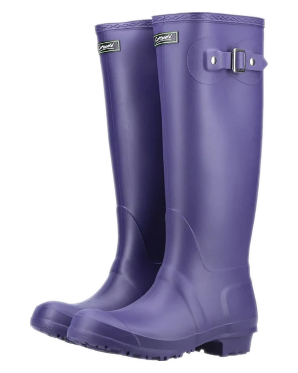 Cotswold Sandringham Buckle Strap Wellingtons - Waterproof Rain Boots for Women, Adjustable Buckle Design, Comfortable & Stylish - Perfect for Gardening, Hiking & Outdoor Activities
