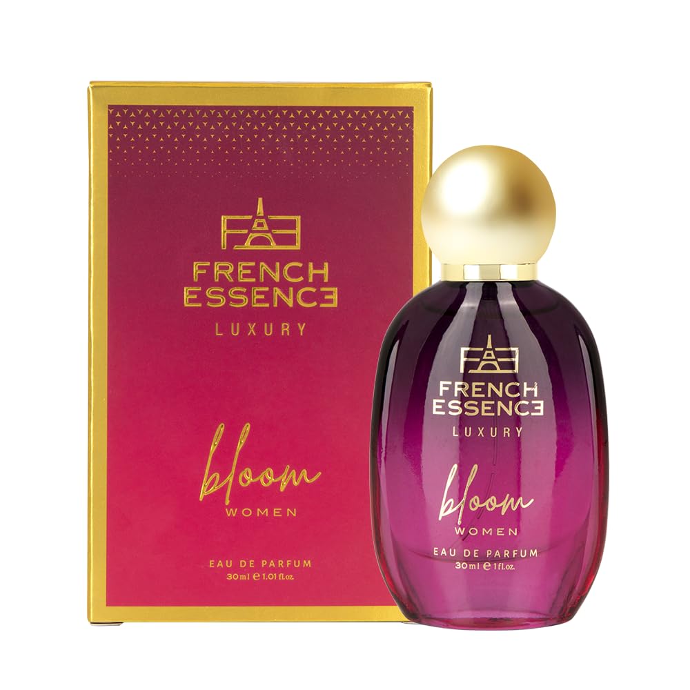 French Essence Luxury Bloom Perfume for Women 30ml | Long Lasting Floral Fragrance | Premium Eau De Parfum Gift Set (Pack of 2) | Perfect for Date Night, Office & Special Occasions