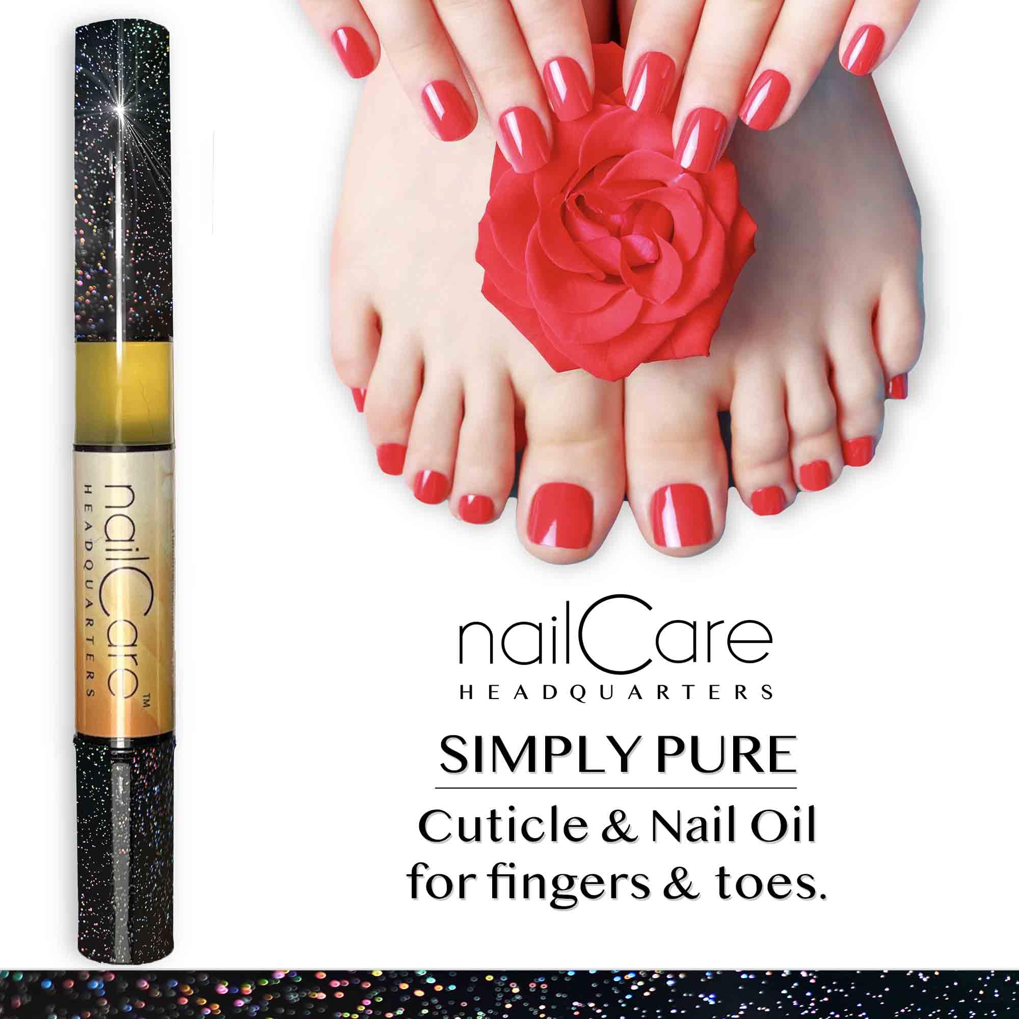 Simply Pure Cuticle Oil Pen - Nail Strengthener & Growth Serum for Damaged Nails & Hangnails with Jojoba Oil | Milk & Honey Scented | Perfect for At-Home Manicures, Salon Nail Care & Travel-Friendly Nail Treatment