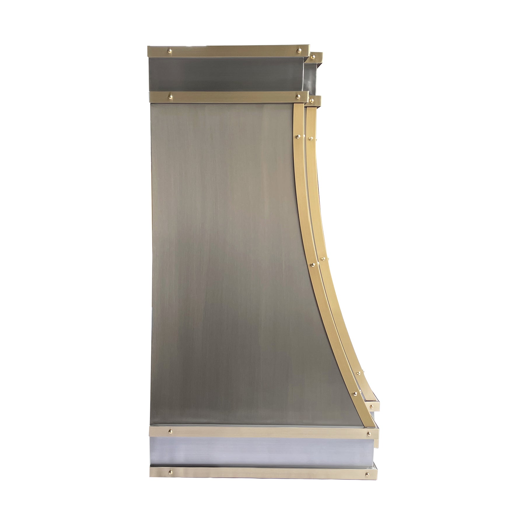 Premium RHM Sweep Stainless Steel Custom Range Hood H33 - Professional Kitchen Ventilation for Jackie's Project | Ideal for Modern Home Kitchens & Restaurant Use